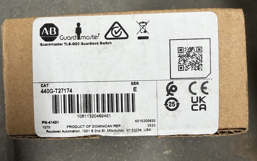 NEW 440G-T27174 GUARDMASTER TLS1-GD2 SAFETY LATCH ALLEN BRADLEY PN-41401