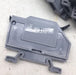 QTY 15 PCS NEW MORSETTITALIA  EURO S4LH TERMINAL BLOCK END BRACKET  DNF10 FUSE