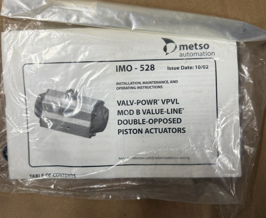 Metso Automation RKP158 Actuator Repair Kit AT 350