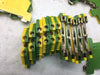 QTY 10PCS NEW MORSETTITALIA  EURO 4 E4 GROUNDING TERMINAL BLOCKS NNB 43400 E
