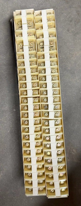 NEW OLD STOCK ALLEN BRADLEY 1492-CD8 TERMINAL BLOCK PACK OF 50