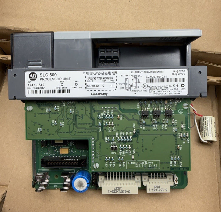 New Allen Bradley 1747-L542 SER C SLC 500 5/04 CPU PROCESSOR UNIT 1747L542