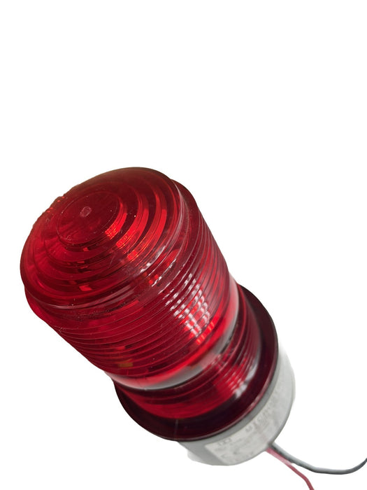 NEW 490S-1280T RED MICROSTROBE BY TOMAR 12-80 VDC , 16-24 VAC HAZERDOUS LOCATION