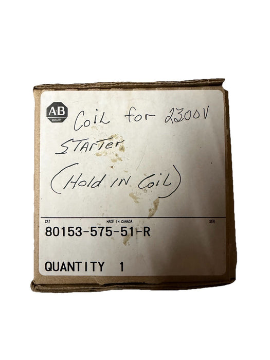 80153-575-51-R NEW HOLDING COIL FOR ALLEN BRADLEY 2300V STARTER / CONTACTOR