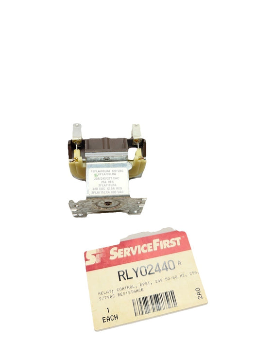 NEW TRANE RLY02440 X13300601010 9100-211Q42 Control Relay 24VAC DPST