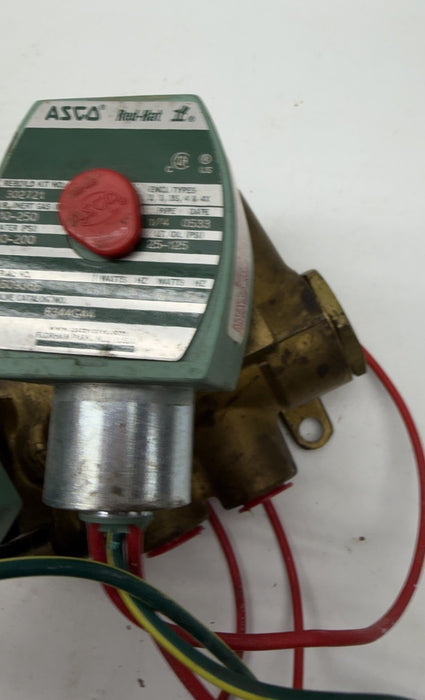 NEW ASCO EF8344G44 SOLENOID VALVE 110/120V  50/60 HZ