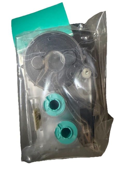 H000X034H1C NEW PANDUIT P1 LABEL CASSETTE .34" X 8.0' BLACK CONT HEAT SHRINK