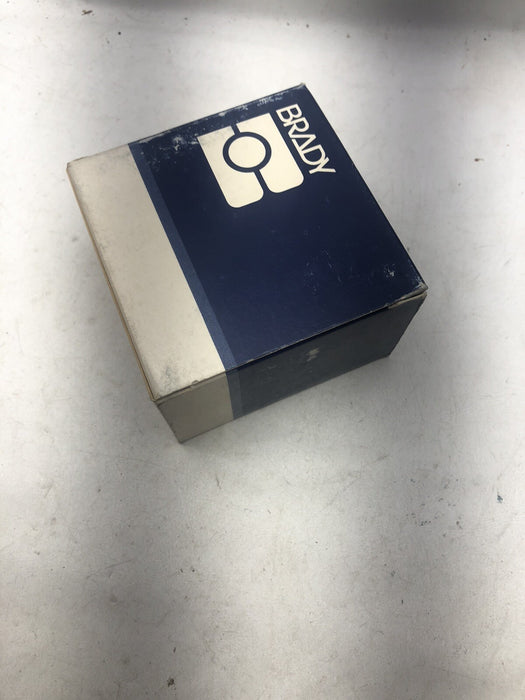NEW  BRADYSLEEVE WIREMARKER 32544 /  WMS-617-321  250 CNT ROLL 1.5" X 1.00"