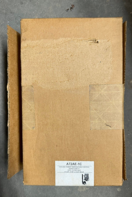 Johnson Controls A72ae-1C Line Volt Mechanical Tstat Close On Rise 25-90 Degrees