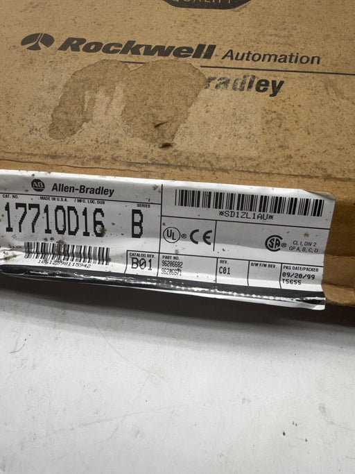1771-OD16 /B ALLEN BRADLEY ISOLATED 16 POINT 120 VAC OUTPUT MODULE 1771OD16