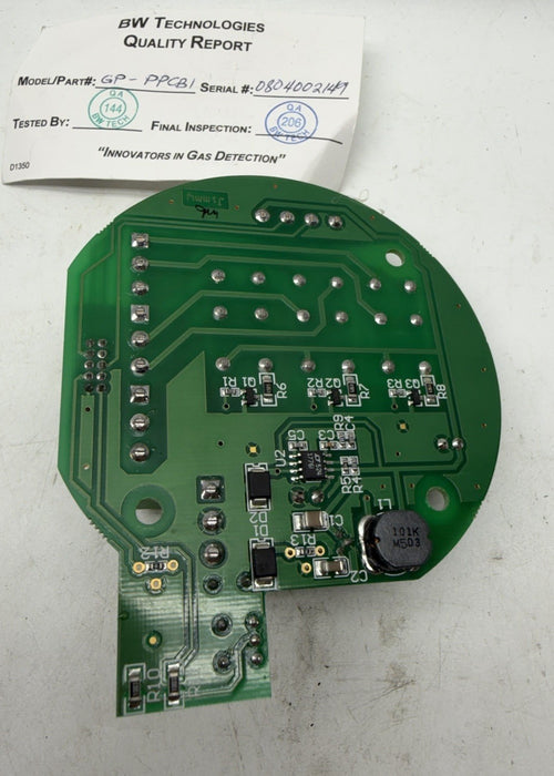 BW TECHNOLOGIES PN 112381 GP-PPCB1 GAS DETECTION Gas Point Power Board With Rela