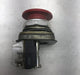 Allen Bradley 800T-D RED Head Push Button 1 NC Red  MISSING THE LOCK WASHERS