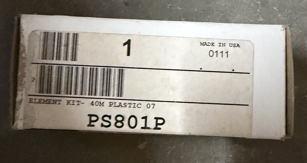 PARKER PS801P  NEW ELEMENT KIT 40M PLASTIC 97