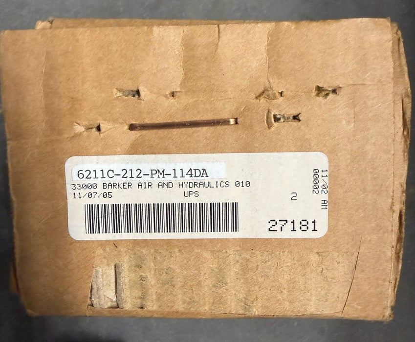 MAC 6211C-122-PM-111DA 120V 150PSI  new in the factory sealed box