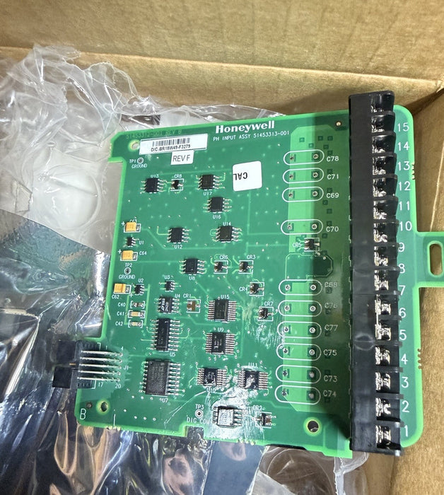 NEW 2019 HONEYWELL UDA PH INPUT BOARD SPARE PART NO. 51453313-501