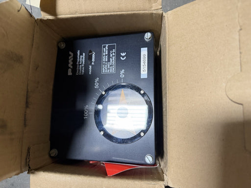 NEW PMV P-2020 ELECTRO-PNEUMATIC DOUBLE ACTING VALVE POS P2020NE-30F01-PV9DA-ZN