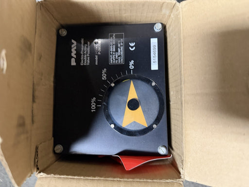 NEW PMV P-2020 ELECTRO-PNEUMATIC DOUBLE ACTING VALVE POS P2020NE-30F01-PV9DA-ZN