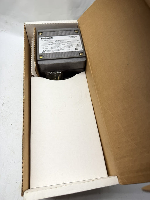 NEW BARKSDALE T2H-S251-3-A / T2HS2513A TEMPERATURE SWITCH ADJ RANGE 50-250F