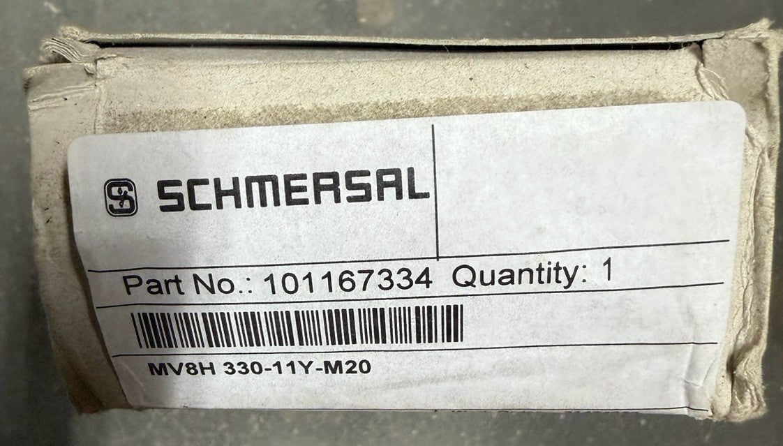 NEW Schmersal 101167334 Heavy Duty Limit Switch MV8H33011YM20 MV8H-330-11Y-M20