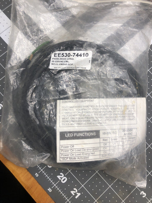 NAMCO / DANAHER CONTROLS EE530-74410 PXSW 30mm LONG, 2-220VAC , CBL N.O UNSHD