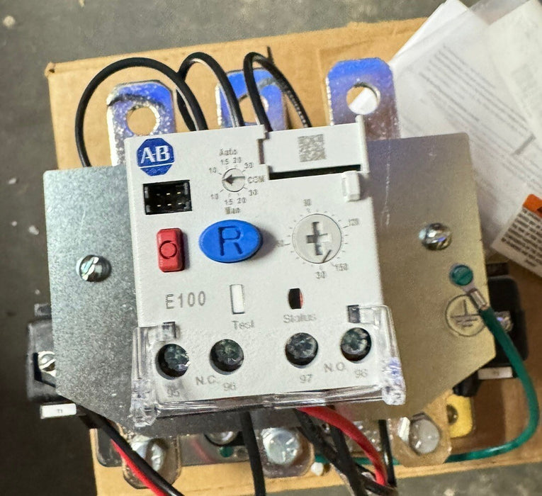 NEW In Box Allen Bradley 592-1EFHE E1 PLUS Overload Relay 30-150 Amp range