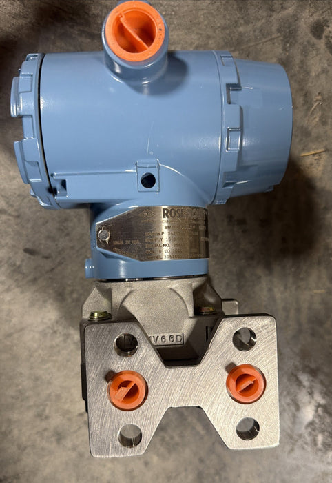 ROSEMOUNT 3051CD3A02A1AH2B7M5 HART SMART 3626PSI Cal 0-1000 Inh2o Coplaner Diff