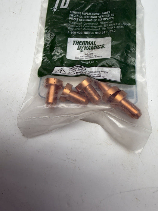 GENUINE THERMAL DYNAMICS 9-8228 GOUGING TIP D --- 5 PACK