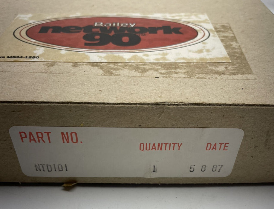 NEW ABB NTD101 TERMINATION UNIT NEW IN THE ORIGINAL BOX