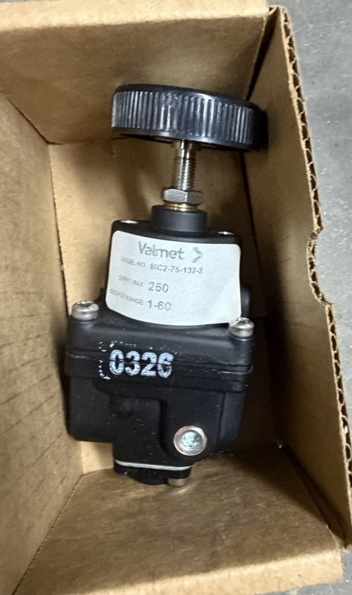 METSO BELOIT PRESSURE REGULATOR MC2-75-132-2 AIR REGULATOR PNEUMATIC 1-60 PSI