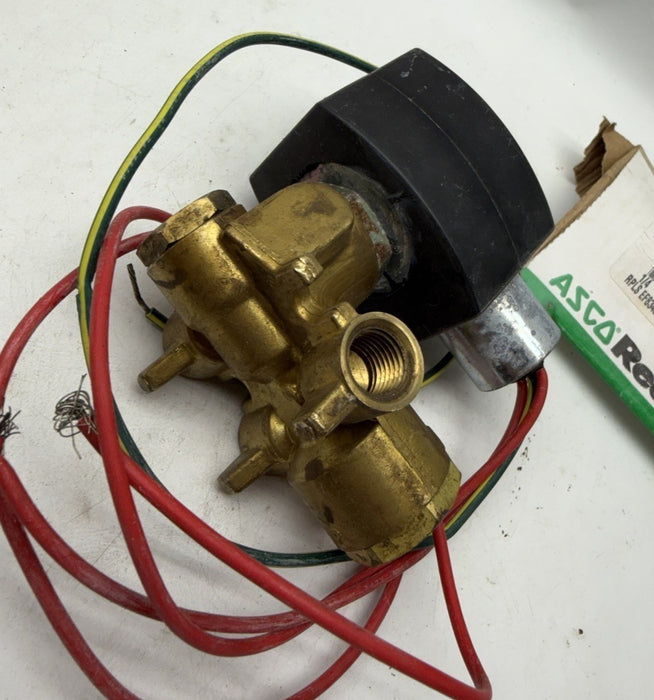ASCO EF8345H3 RedHat Explosion-Proof Solenoid Valve 24VDC 1/4” NPT