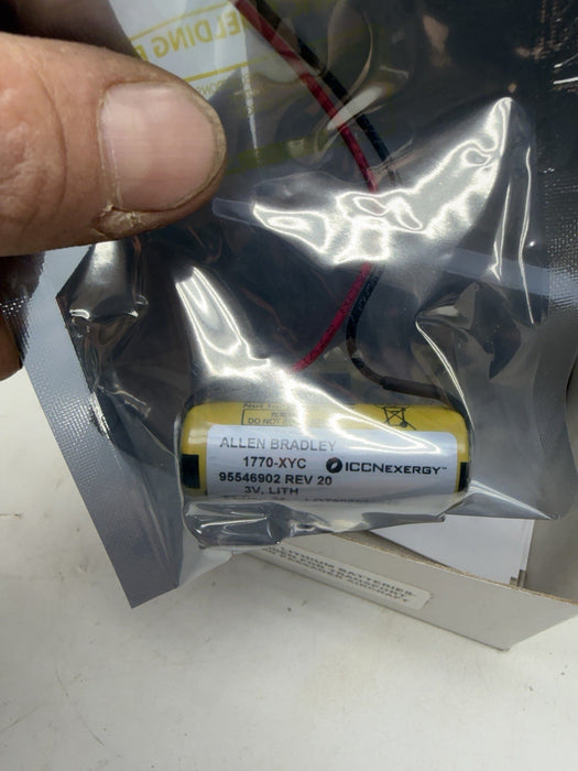 NEW 2025 1770-XYC 1785-LXX PLC-5  BATTERY ALLEN BRADLEY PLC BACKUP BATTERY