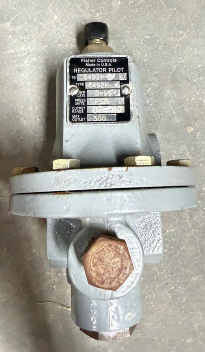 Fisher Powered Control Valve 6492H FS 6492H-1 REGULATOR PILOT
