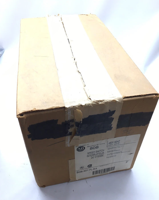 NEW SEALED Allen Bradley Speed Switch Cat # 808-M17LA4