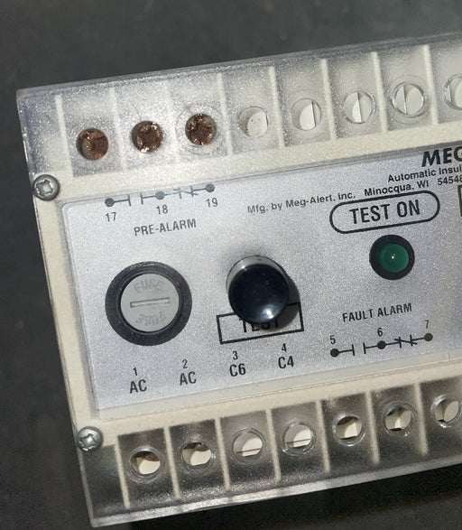 GP500-M MEG ALERT NEW  UNUSED AUTOMATIC INSULLATION TESTER 500VDC OUT 1.5M TRIP