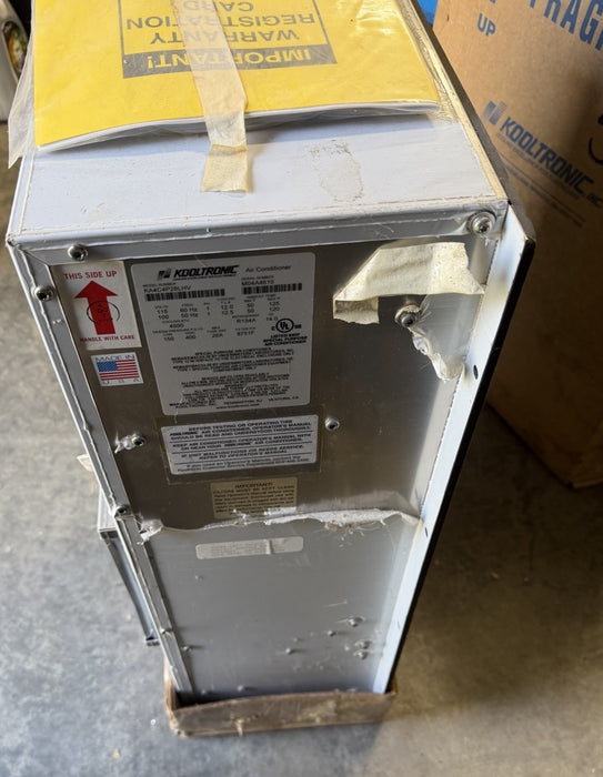 NEW KOOLTRONIC KA4C4P28LHV AIR CONDITIONER 4000BTU  120 VAC W/ CORROSION PROT