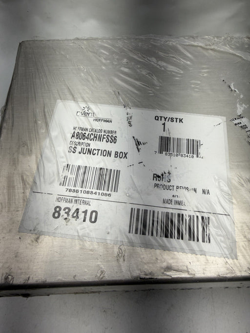 Hoffman A8064CHNFSS6 83410 N4X SS JIC BX