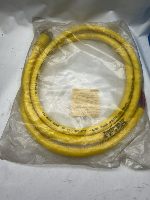 BRAD HARRISON WOODHEAD 207002A01F0601 7 PIN MALE STRAIGHT CORDSET 6FT LONG 16AWG