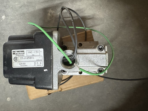 CCJ125B01 PARKER SCHRADER BELLOW SOLENOID VALVE 1/4