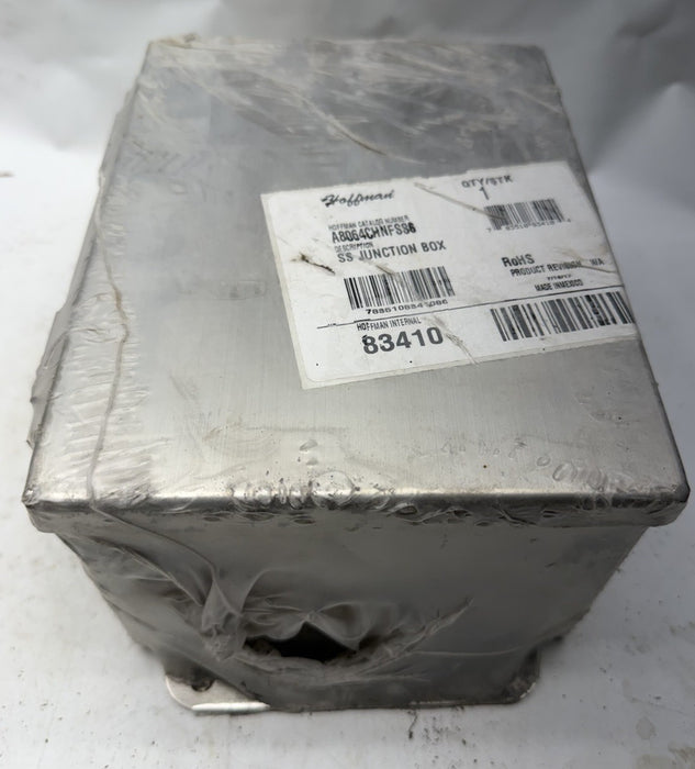 Hoffman A8064CHNFSS6 83410 N4X SS JIC BX
