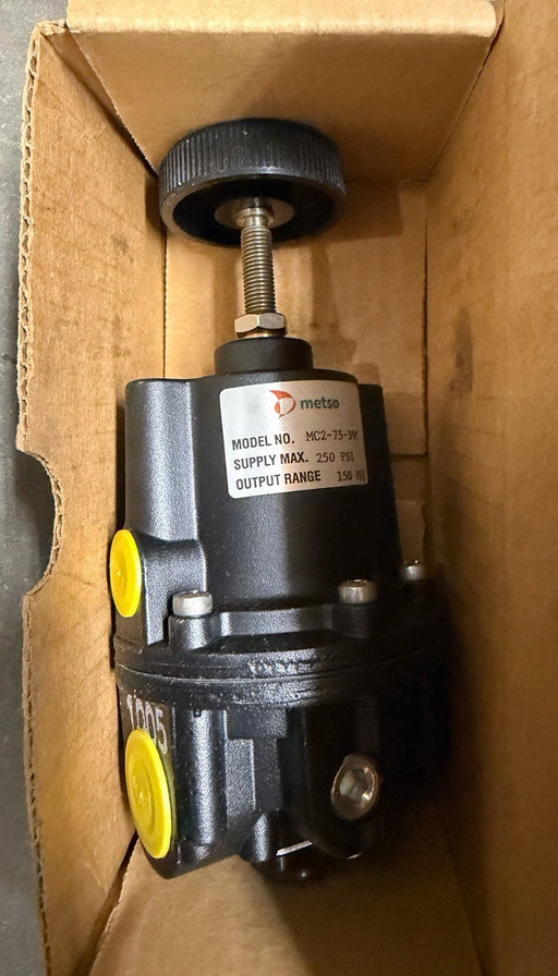 METSO BELOIT PRESSURE REGULATOR MC2-75-39BC AIR REGULATOR PNEUMATIC 150 PSI