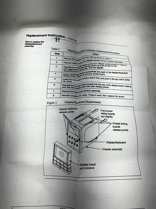 NEW 2008 HONEYWELL UDC3000 DISPLAY / KBD PWA SPARE PART NO. 30756672-501 NIB