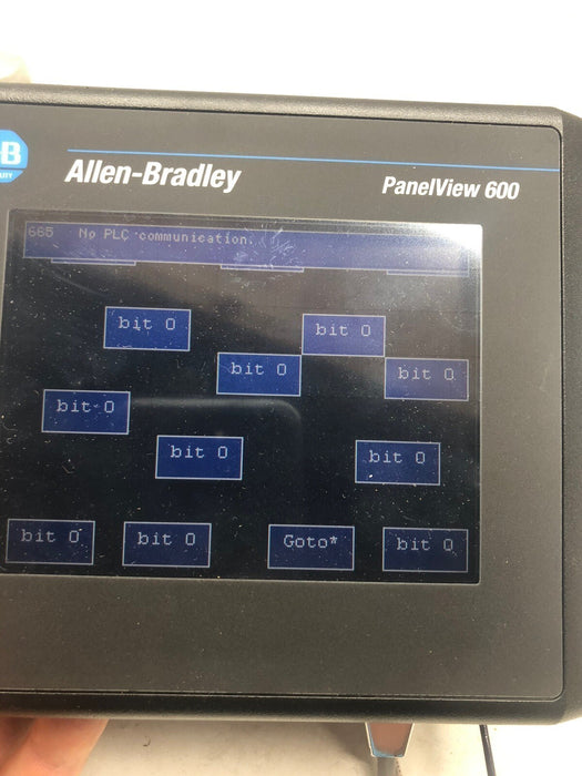 NEW 2711-T6C1L1 Allen-Bradley 2711 PanelView 600 HMI RIO REMOTE I/O 2711-T6