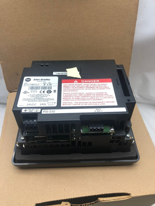 NEW 2711-T6C1L1 Allen-Bradley 2711 PanelView 600 HMI RIO REMOTE I/O 2711-T6
