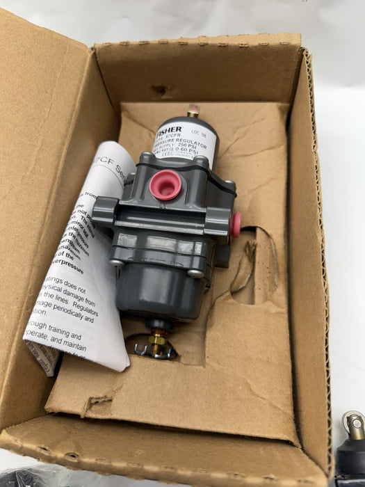 FISHER FS:67CF -1663-38656 PRESSURE REGULATOR 0-60psi 67CFR