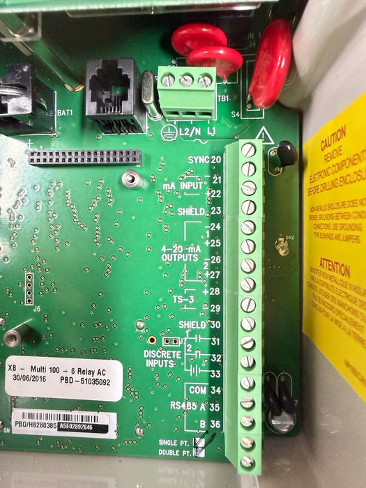 SIEMENS 1P7ML50331AA102A MULTIRANGER 100 /200 7ML5033-1AA10-2A MILLTRONICS LEVEL