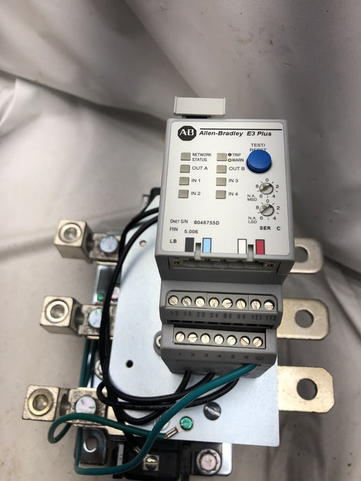 NEW 592-EC3FE ALLEN BRADLEY E3 PLUS OVERLOAD RELAY 592EC3FE /C 28-140 Amp