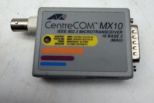 CentreCom MX10 MicroTransceiver 10 base 2   (MAU) AT-MX10