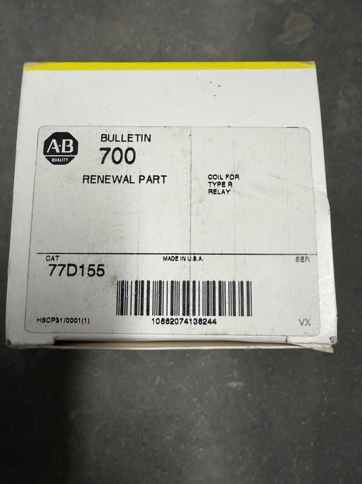 Allen Bradley 77D155 115-125VDC Coil New
