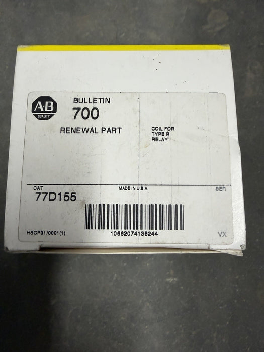 Allen Bradley 77D155 115-125VDC Coil New