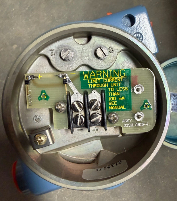 Rosemount 3311DS1J1B2E5 Current to Pressure Transducer 4-20ma 3-15 PSI i2p i/p